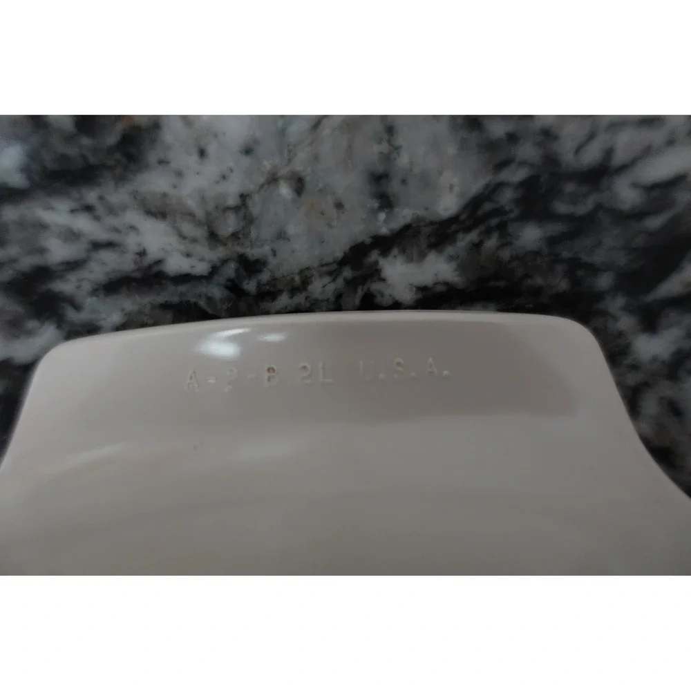 Vintage Corning Ware Casserole Dish 2 Liter Peach Orchard‎ A-2-B with Lid